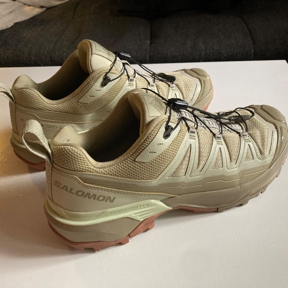 Salomon X Ultra 360 Edge Size 9 Mens Slate Green / Alfalfa / Transparent Yellow - Picture 5 of 11